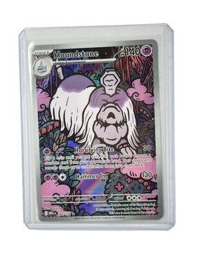 Pokémon TCG – Houndstone 145/182 – Illustration Rare – Full Art Holo